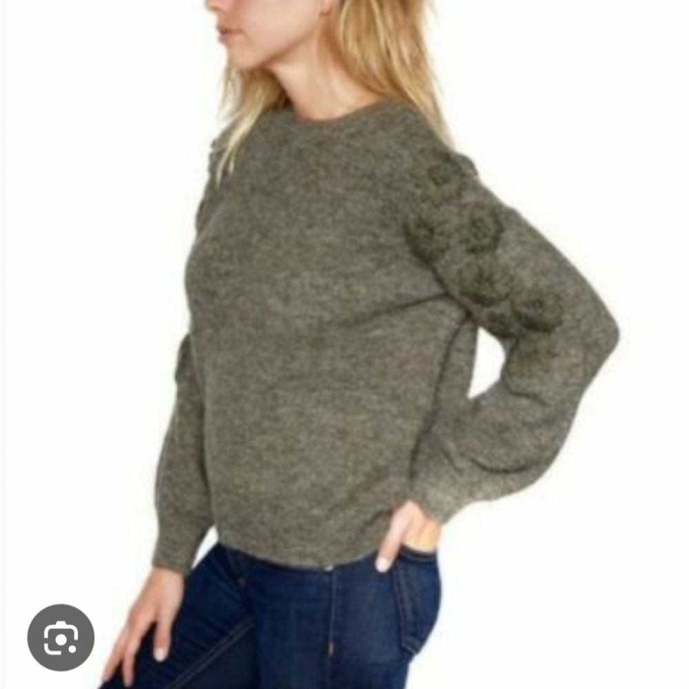 Sweater Nordstrom Boundless North Dark Gray Heather Sz Large - Picture 6 of 9